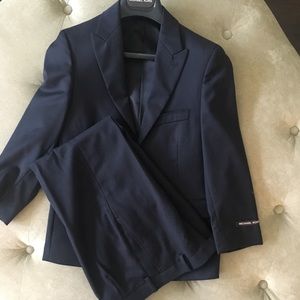 Navy Blue Micheal Kors Suit.